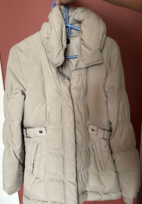 Пуховик Motivi бежевый