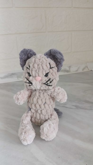 Вязанные игрушки. Кот.