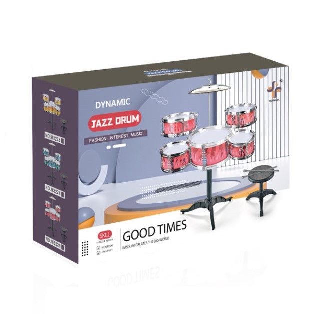 Детски барабани със столче