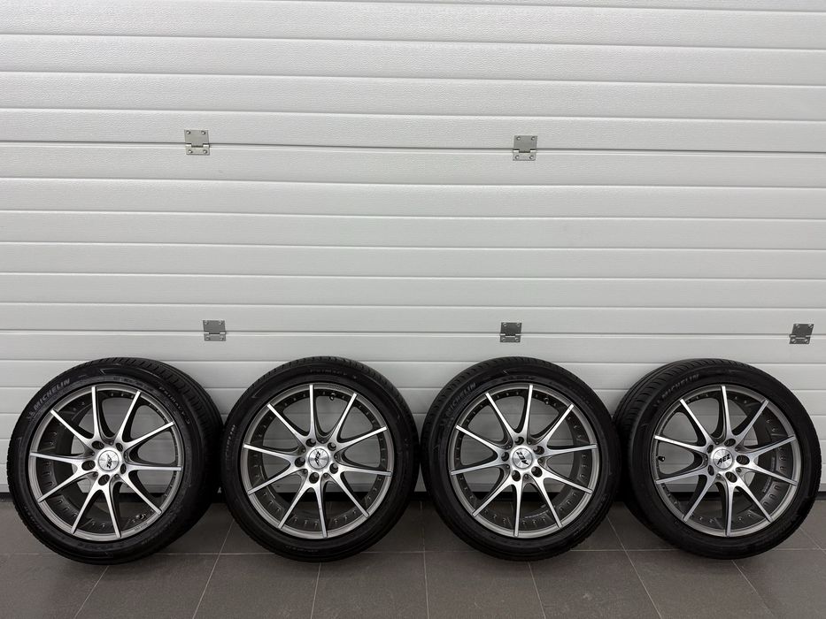 Jante AEZ 5x112 Vw Audi Skoda 225/45/r17 Michelin