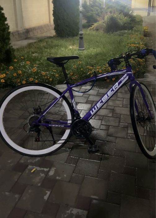 Шоссейный велосипед weber