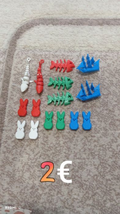 3D принтирани фигури