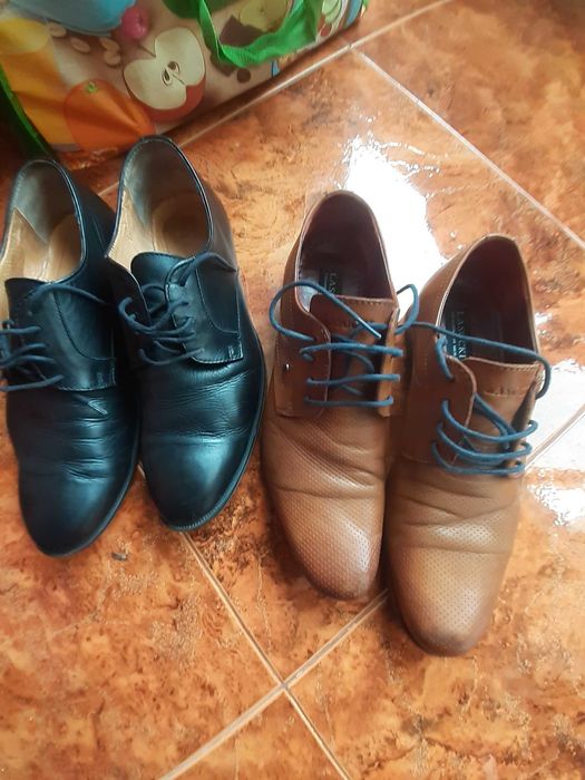 Pantofi din piele nr 39