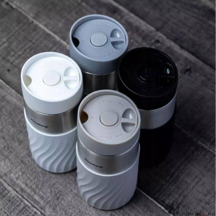 Cana termica, gri, 300 ml, termos, inox, Klausberg