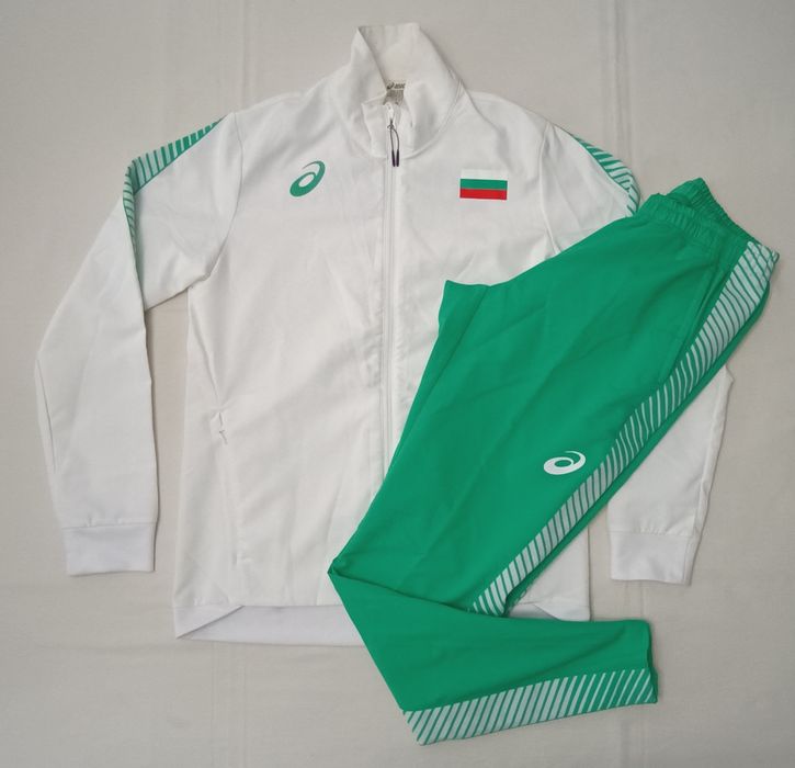 Asics Bulgaria Tracksuit оригинален екип S България горнище и долнище