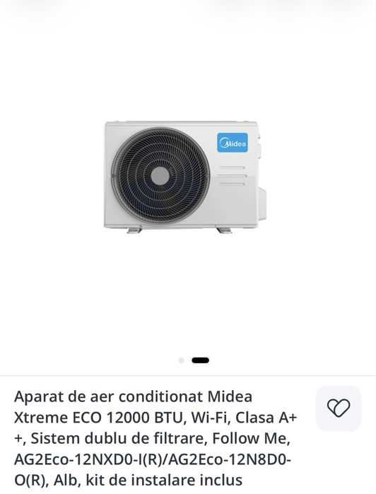 Aer conditionat Midea Extreme ECO