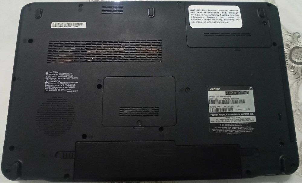 Ноутбук Toshiba Satellite A665 (Б/У)