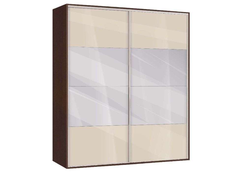 Гардероб Ава 51 с плъзгащи врати и огледала