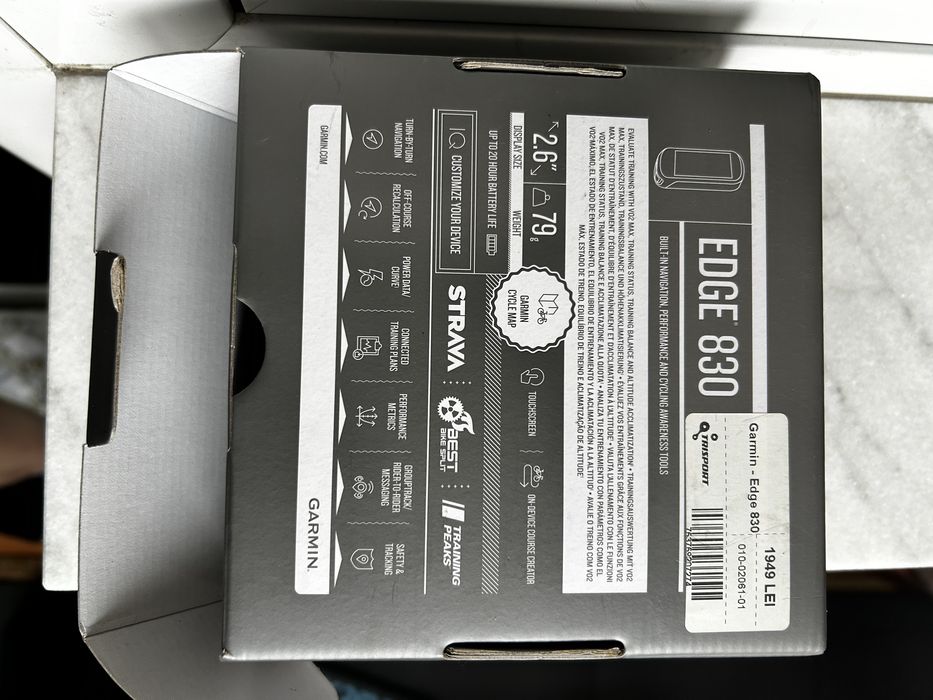 Computer bicicletă Garmin Edge 830