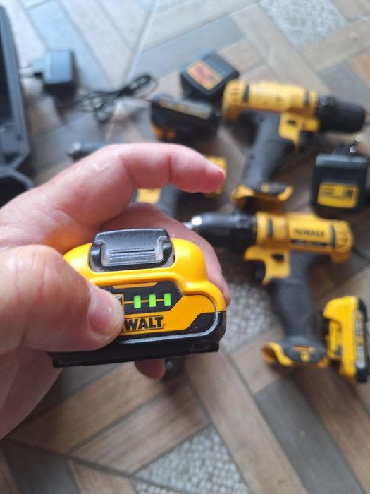 Trei Filetante Dewalt 12 v