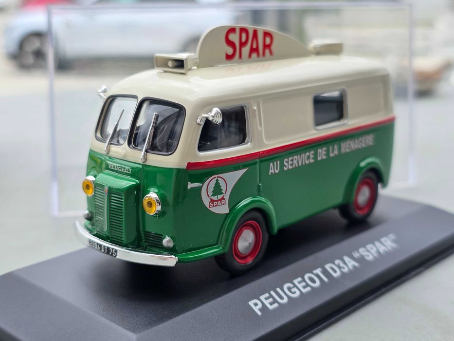 Macheta Auto 1/43 IXO Altaya Peugeot D3A Spar