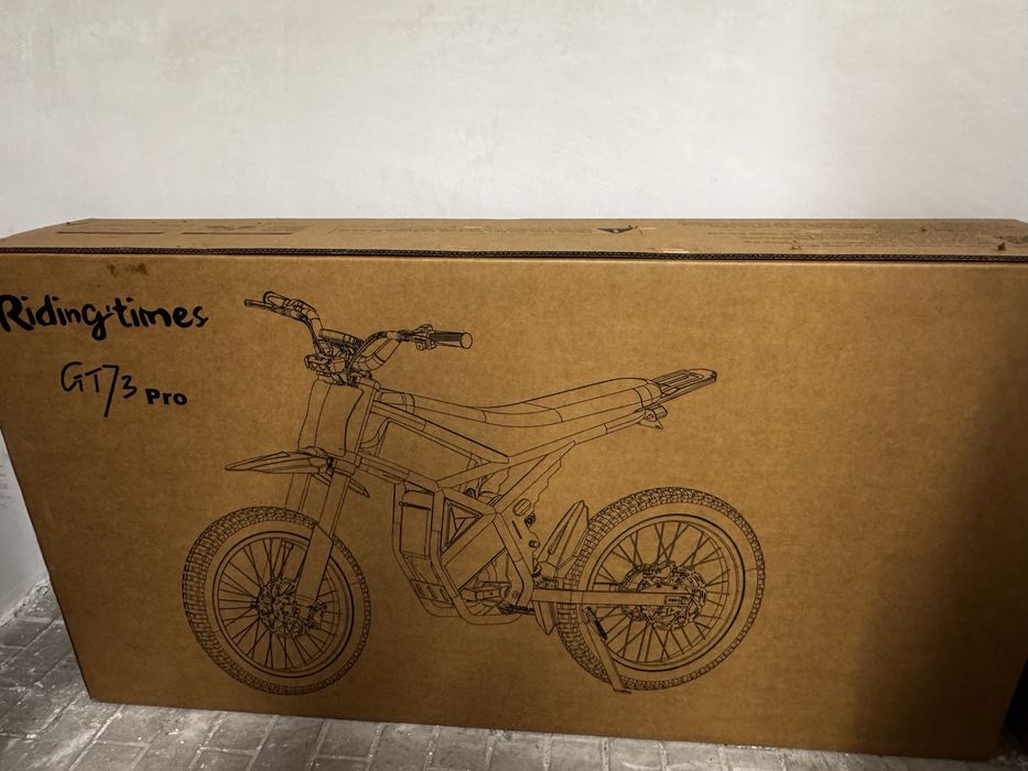 Чисто нов! Електрически кросов велосипед/ колело Riding Times GT73 pro 3000w, 73km, пробег: до 250км