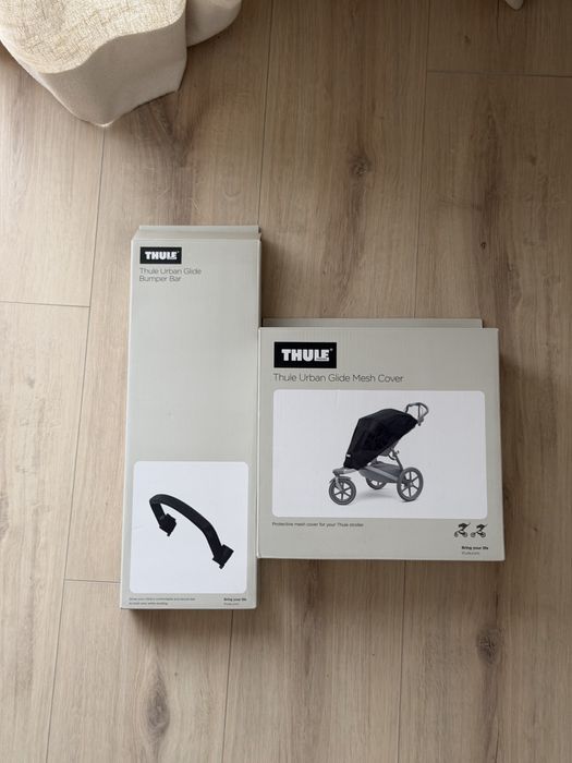 Carut alergare/plimbare Thule Urban 2 Black on Black