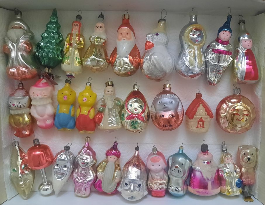 Елочные игрушки Ссср