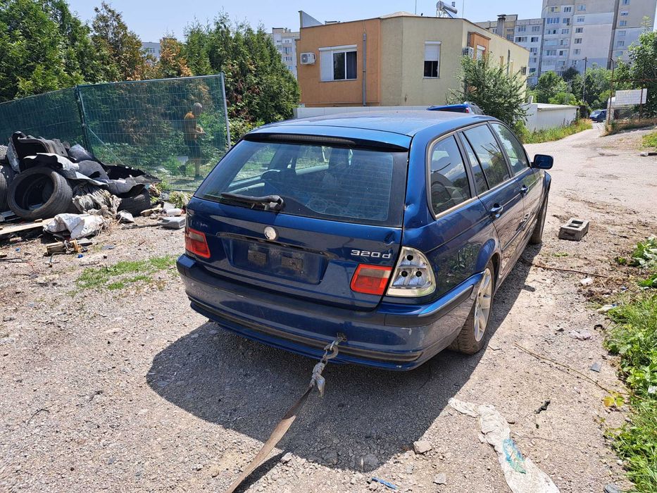 Продавам BMW е46 320D 2.0d 150кс 5скорости на части, navi