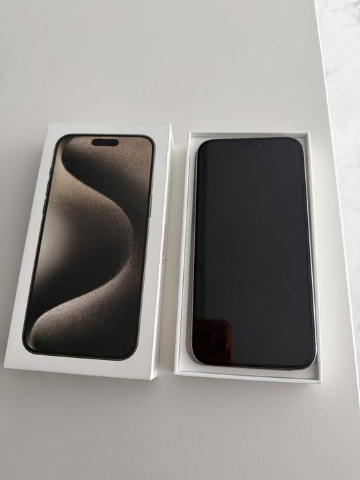 Iphone 15 pro max 256gb silver