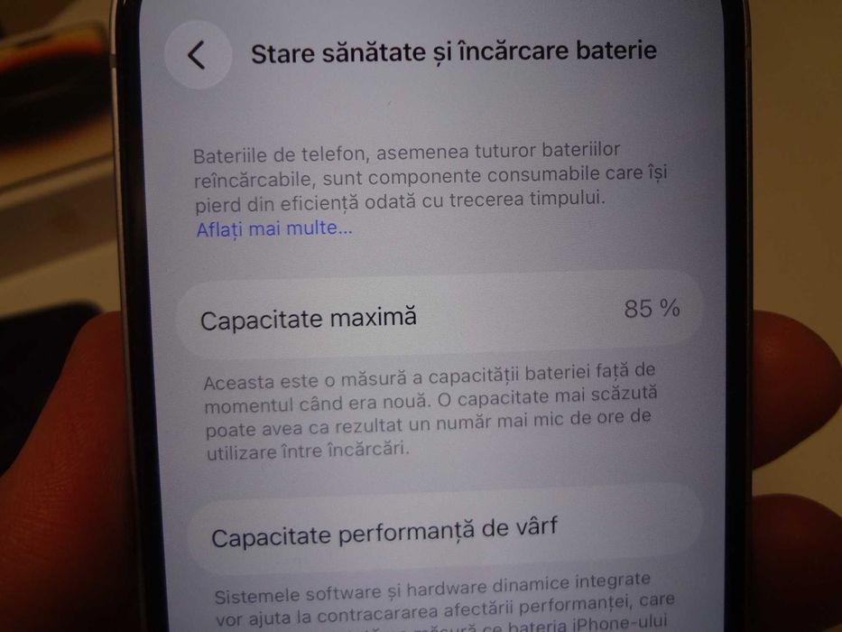 iPhone 14 Purple 128GB Impecabil in Cutie + Accesorii