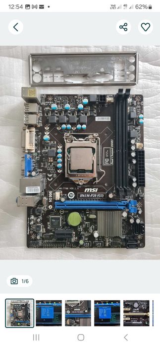 Vând  3 placi de bază 1155