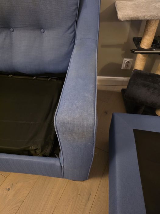 Canapea extensibila 3 locuri cu sezut interschimbabil