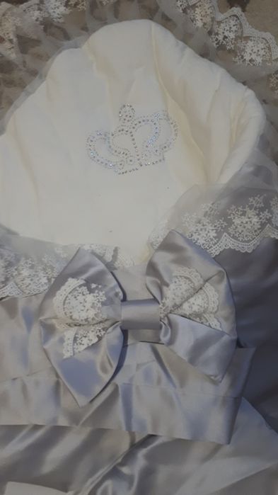 Конверт зимний на выписку