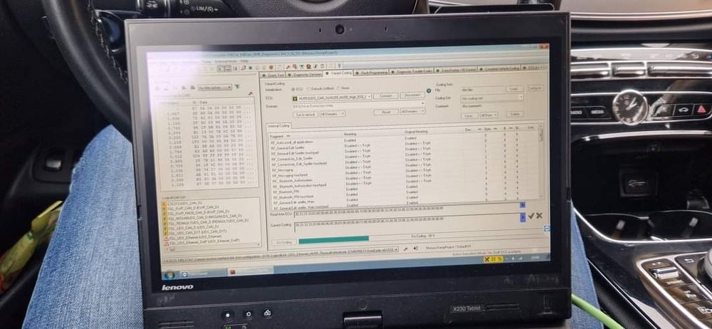 Mercedes Активиране на  ///AMG menu ,Agility ,Video in motion