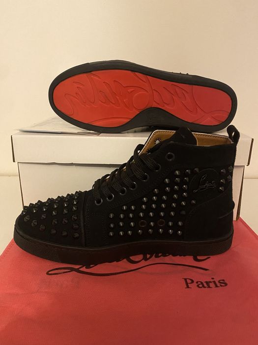 Adidasi Christian Louboutin High Lobotin Lubutin Lobotani