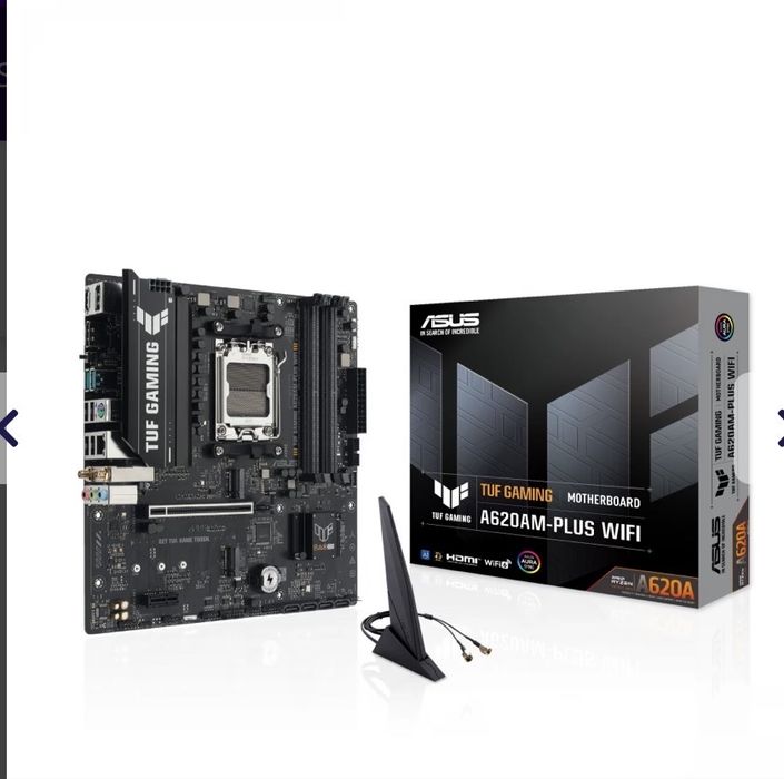 Placa de baza asus tuf a620m plus wifi am5