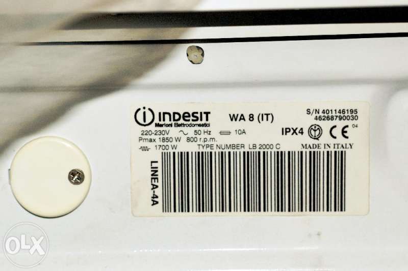 пералня Indesit WA 8