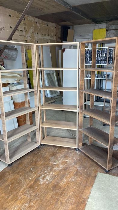 Стеллажи полочки