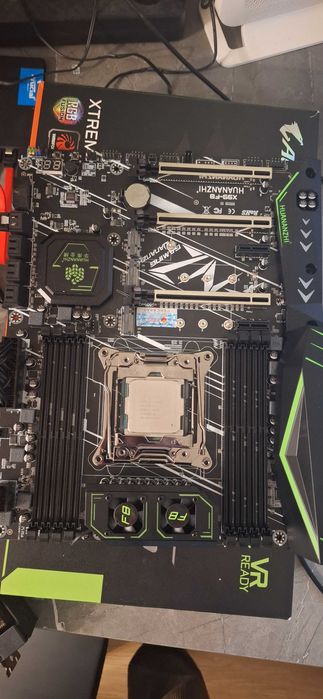 Материнская плата x99-f8 + процессор xeon e5-2680v4