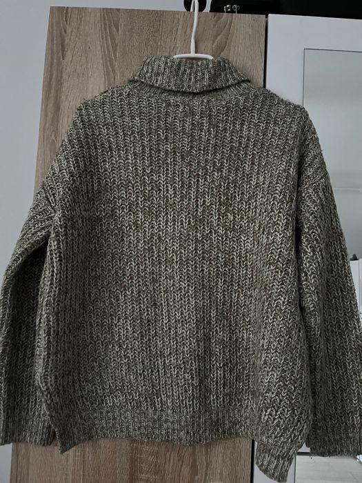 Pulover pe gat verde Clockhouse