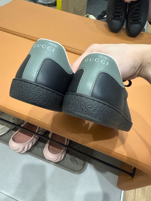 Кеды Gucci ACE gg черные