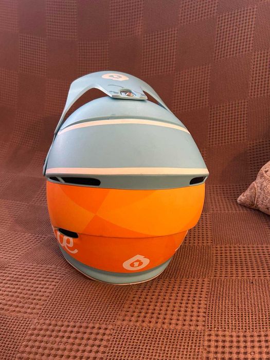 661 RESET MIPS GEO BLORANGE - Фул фейс каска