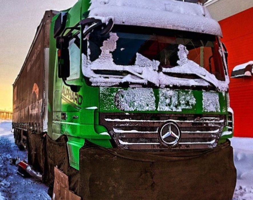 Отогрев авто грузовых