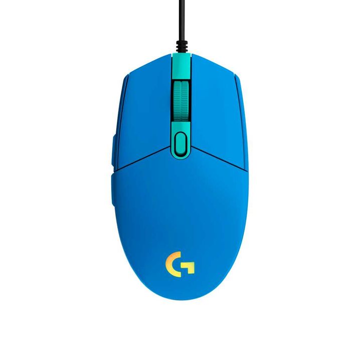 Мышь проводная Logitech G102 Lightsync Blue