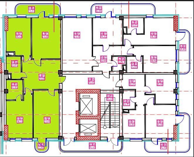 ЖК Parkwood 3-х комнатная квартира, 116м2.