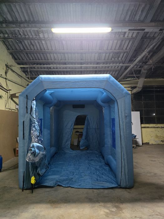 Мобилна Надуваема камера за боядисване 4х3м.