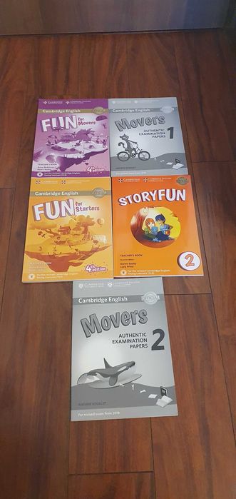 Cărţi copii (4-14 ani) si Caiete de lucru  CAMBRIDGE (Starters&Movers)