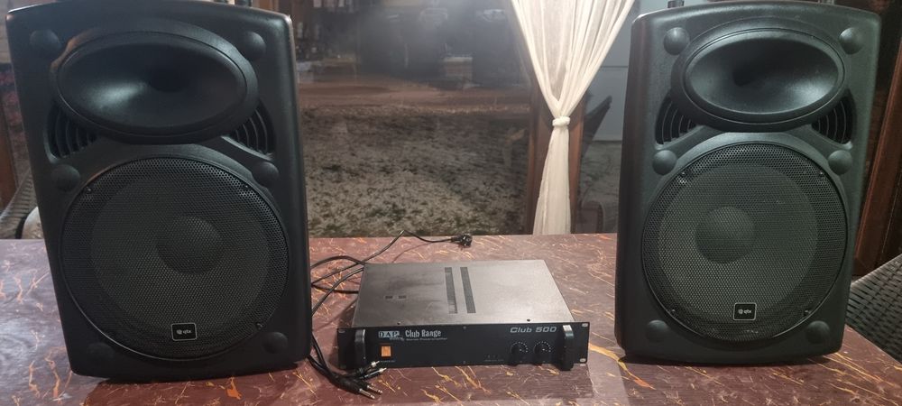 Boxe qtx 350w rms pus putere 500w rms