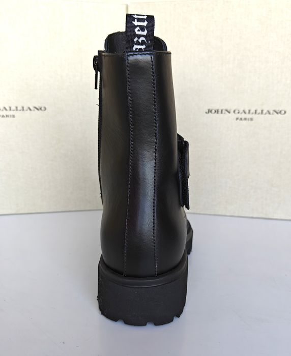 Ghete John Galliano Calf Pasha originale piele naturală