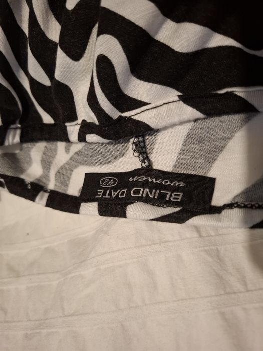 Bluza print zebra Blind date 42