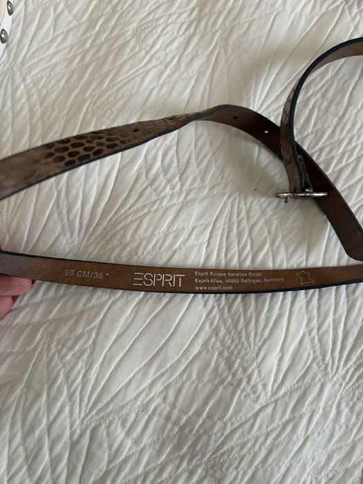 Кожени колани черен, кафяв, червен, бял Esprit, Promod