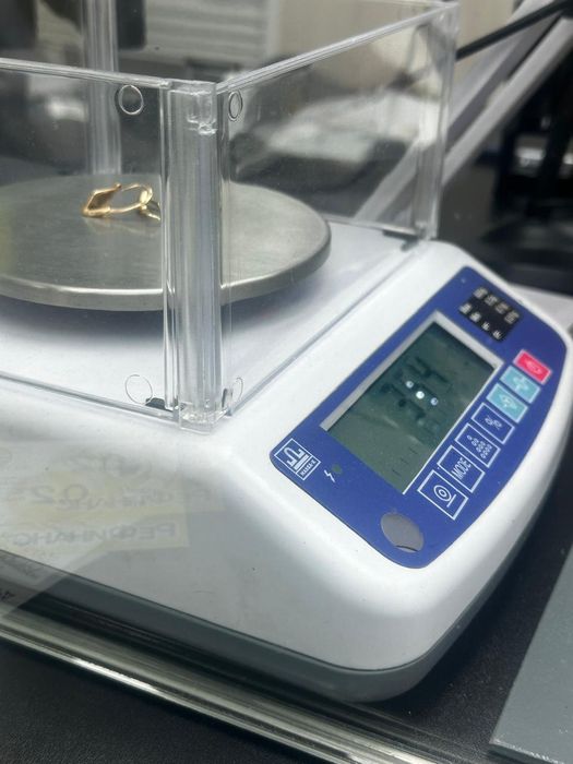 Золото серьги 583