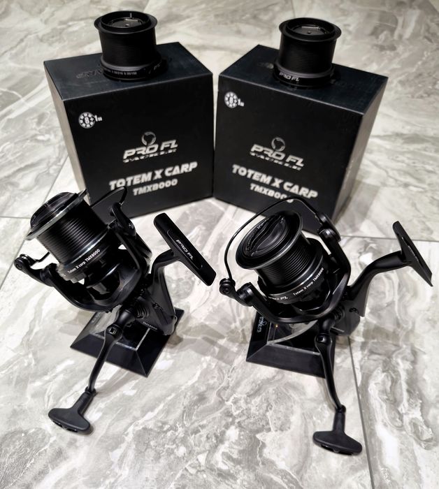 2 Mulinete FL Totem X Carp TMX 8000 NEW 2025