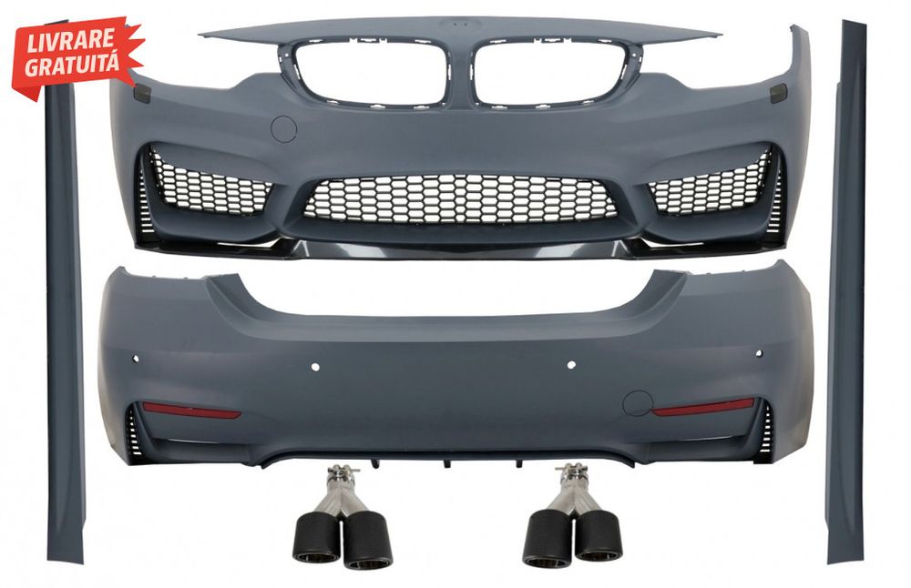 Pachet Exterior Complet BMW Seria 4 F32 F33 Coupe Cabrio (2013-2019) M