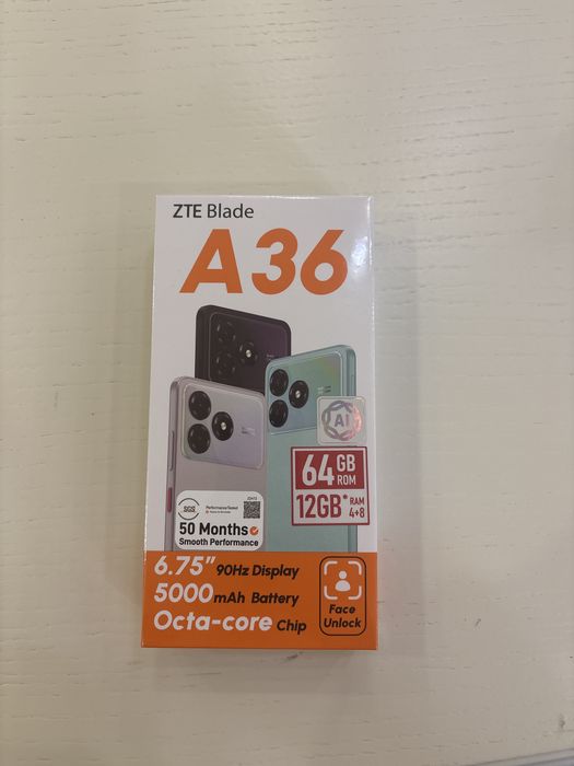Zte Blade смартфон A36 12/64 gb