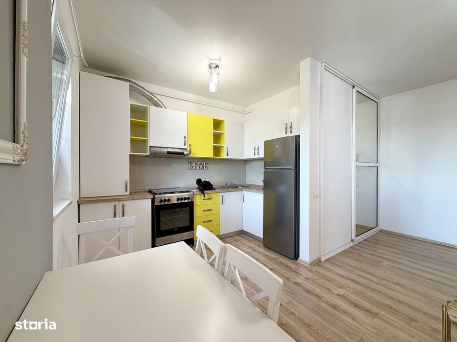 Apartament spatios, 2 camere, 46.4 mp, etaj 1  - zona Cora