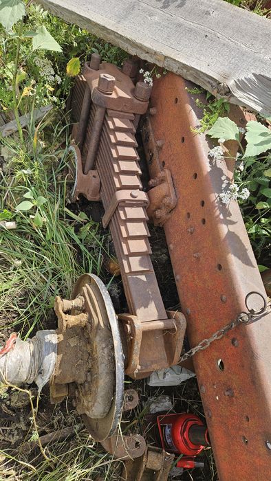 Рама камаз тягачь, рессоры, мост