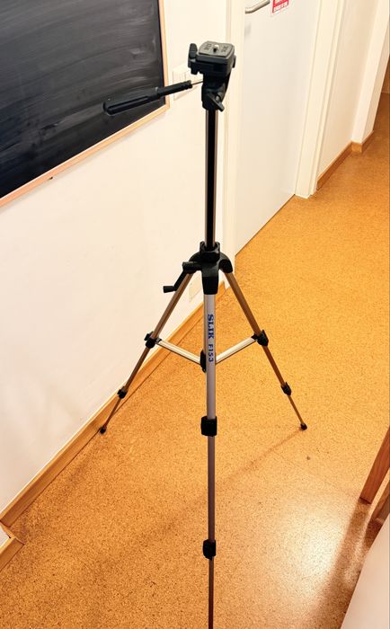 Trepied telescopic aparata foto