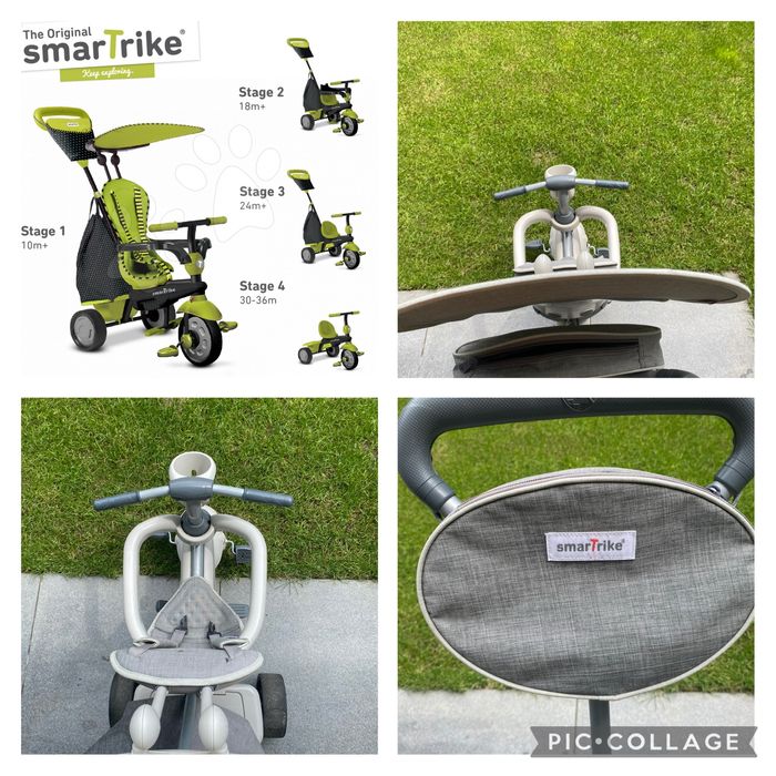 Tricicleta Smart  4in1, Biciclete  Fetite Minnie Mouse, Baieti